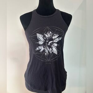 Kendall & Kylie Racerback Fringe Graphic Tank